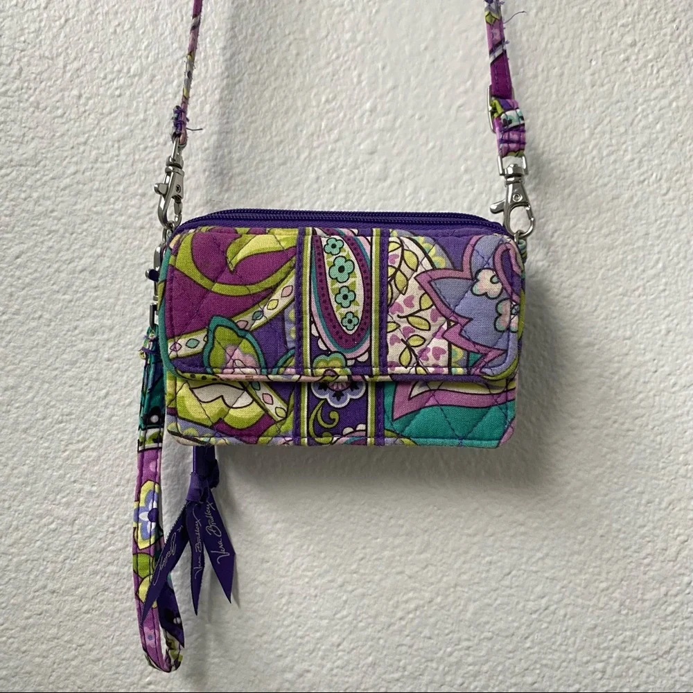 Vera Bradley Small Purse Removable Strap Wallet - Picture 4 of 12